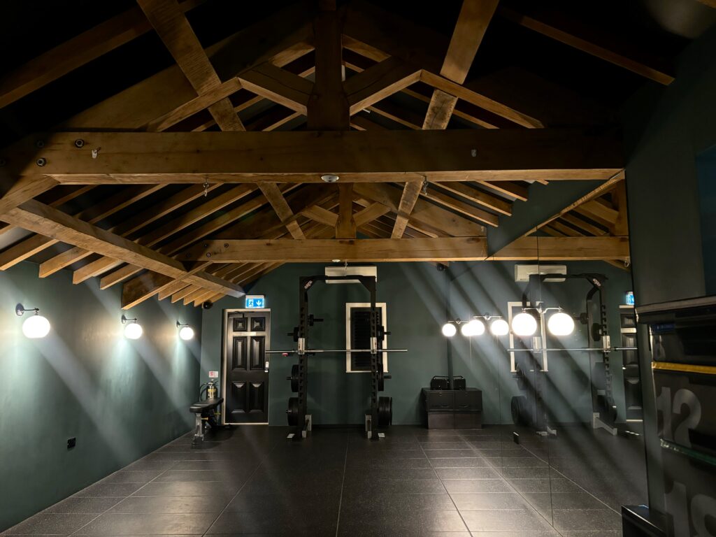 A picture of the gym studio at Manor House Lindley